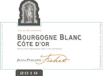 Jean-Philippe Fichet Bourgogne Blanc 2019