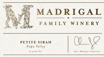 Madrigal Vineyards Petite Sirah 2011