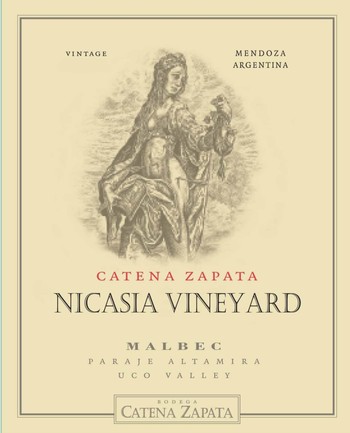 Catena Zapata Nicasia Vineyard Malbec 2020
