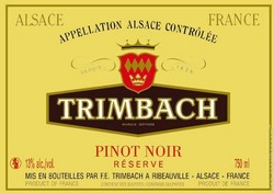 Trimbach Pinot Noir Reserve Personnelle 2015