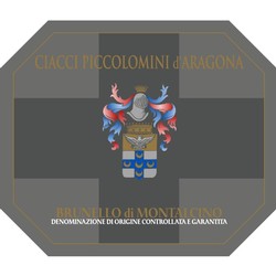 Ciacci Piccolomini d'Aragona Brunello di Montalcino 2017