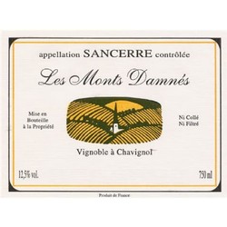 Pascal Cotat Sancerre Les Monts Damnes 2021
