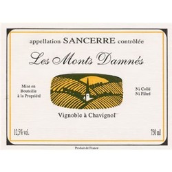 Pascal Cotat Sancerre Les Monts Damnes 2022