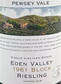 Pewsey Vale Riesling Block 1961 2019