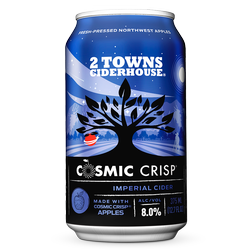 2 Towns Cosmic Crisp Imperial 375mL Can