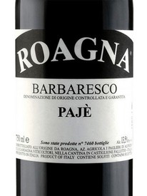 Roagna Barbaresco Paje 2017
