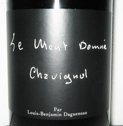 Didier Dagueneau Sancerre Le Mont Damne 2019