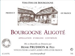 Henri Prudhon Bourgogne Aligote 2021