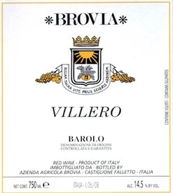 Brovia Villero Barolo 2018