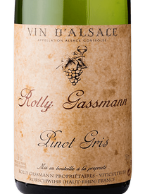 Rolly Gassmann Pinot Gris 2016