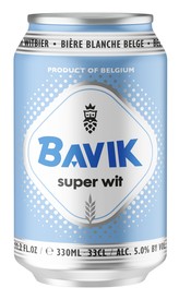 Bavik Super Wit 330mL Can