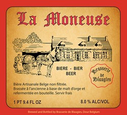 Brasserie de Blaugies La Moneuse 375mL