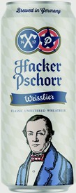 Hacker Pschorr Weissbier 500mL Can