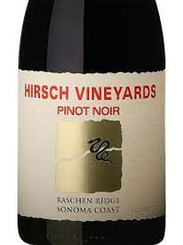 Hirsch Vineyards Raschen Ridge Pinot Noir 2018