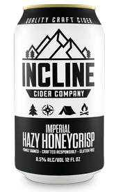 Incline Imperial Hazy Honeycrisp Cider 12oz Can