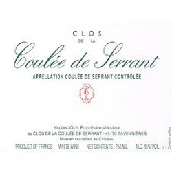 Nicolas Joly Clos de la Coulee de Serrant 2019