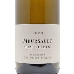 Dupont-Fahn Meursault Les Tillets 2020