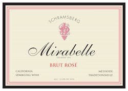 Mirabelle by Schramsberg Brut Rose NV