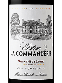 Chateau La Commanderie Saint-Estephe 2016