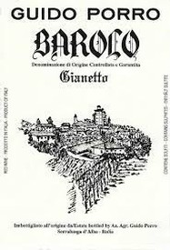 Guido Porro Barolo Gianetto 2018