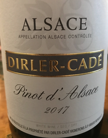 Dirler-Cade Pinot d'Alsace 2017