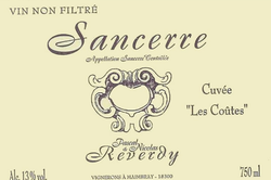 Pascal & Nicolas Reverdy Sancerre Les Coutes 2018