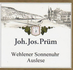 J.J. Prum Wehlener Sonnenuhr Auslese Gold Capsule Riesling 375mL 2017