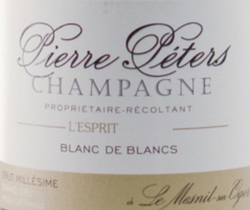 Pierre Peters L'Esprit Blanc de Blancs Grand Cru Brut Champagne 2018