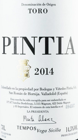Vega Sicilia Pintia 2016