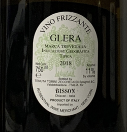 Bisson Vino Frizzante Glera 2020