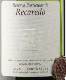 Recaredo Reserva Particular de Recaredo Gran Reserva Cava Brut Nature 2007