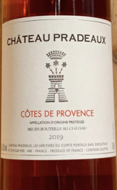 Chateau Pradeaux Cotes de Provence Rose 2021
