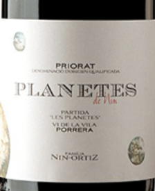 Familia Nin Ortiz Planetes de Nin Priorat 2017