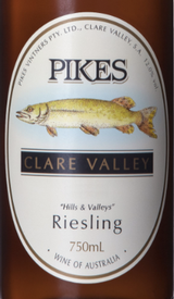Pikes Clare Valley Dry Riesling 2019