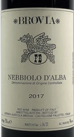 Brovia Nebbiolo d'Alba Valmaggione 2017