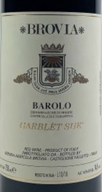 Brovia Barolo Garblet Sue 2018