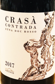 Vigneti Vecchio Etna Rosso Crasa Contrada 2017