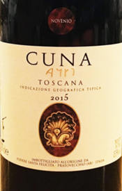 CUNA di Federico Staderini Toscana Rosso Pinot Nero 2015