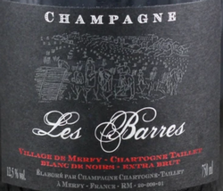 Champagne Chartogne-Taillet Les Barres 2017
