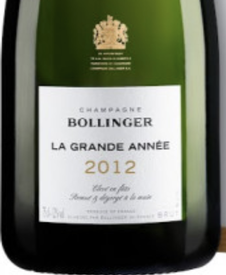 Bollinger La Grande Annee Brut 2012