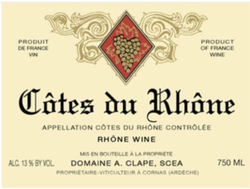 Auguste Clape Cotes du Rhone 2021