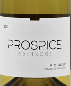 Prospice Gamache Vineyard Viognier 2022