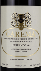 Ferrando Carema White Label 2017