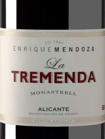 Enrique Mendoza La Tremenda Monastrell 2019