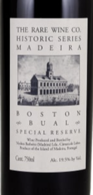 Rare Wine Co. Boston Bual Madeira