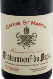 Crous St. Martin Chateauneuf-du-Pape 2018