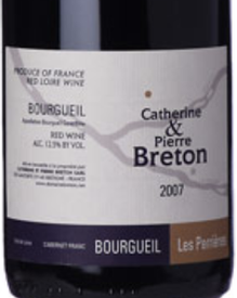 Catherine & Pierre Breton Bourgueil Les Perrieres 2007