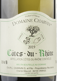 Domaine Charvin Cotes du Rhone Blanc 2018