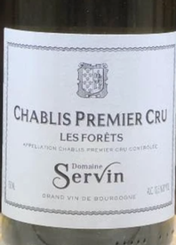 Domaine Servin Chablis 1er Cru Les Forets 2020