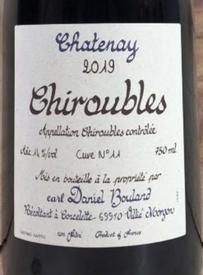 Daniel Bouland Chatenay Chiroubles 2020